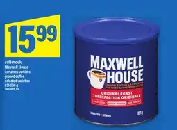 Maxi CAFÉ MOULU MAXWELL HOUSE | GROUND COFFEE offer
