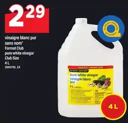 Maxi VINAIGRE BLANC PUR SANS NOM | PURE WHITE VINEGAR offer