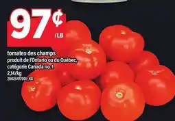 Maxi TOMATES DES CHAMPS offer