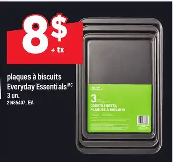 Maxi PLAQUES À BISCUITS EVERYDAY ESSENTIALS, 3 un offer