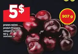 Maxi PRUNES NOIRES offer