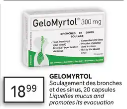 Brunet GELOMYRTOL Soulagement des bronches et des sinus offer