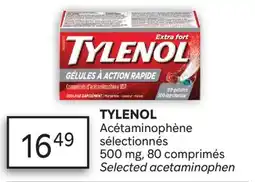 Brunet TYLENOL Acétaminophène sélectionnés offer