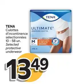 Brunet TENA Culottes d'incontinence sélectionnées offer