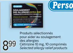 Brunet Personnelle Produits sélectionnés pour aider au soulagement des allergies offer