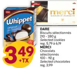 Brunet DARE MERCI Chocolats sélectionnés offer