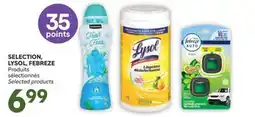 Brunet SELECTION, LYSOL, FEBREZE Produits sélectionnés offer