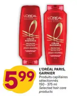 Brunet L'OREAL PARIS, GARNIER Produits capillaires sélectionnés offer