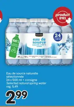 Brunet Eau de source naturelle sélectionnée offer