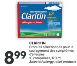 Brunet CLARITIN Produits sélectionnés pour le soulagement des symptômes d'allergies offer