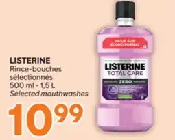 Brunet LISTERINE Rince-bouches sélectionnés offer