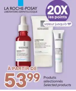 Brunet LA ROCHE-POSAY LABORATOIRE DERMATOLOGIQUE Produits sélectionnés offer