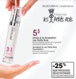 Jean Coutu JOUVIANCE product offer