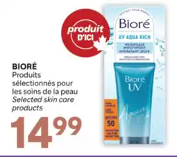 Brunet BIORÉ Produits sélectionnés pour les soins de la peau offer