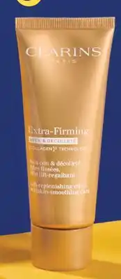 Jean Coutu CLARINS EXTRA-FIRMING Neck & decolleté care offer