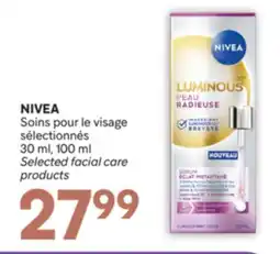 Brunet NIVEA Soins pour le visage sélectionnés offer