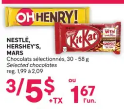 Brunet NESTLÉ, HERSHEY'S, MARS offer