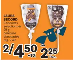 Brunet LAURA SECORD Chocolats sélectionnés offer