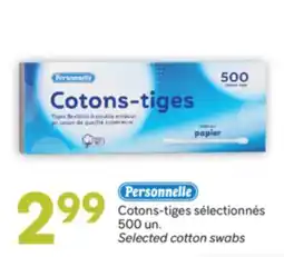 Brunet Personnelle Cotons-tiges sélectionnés offer