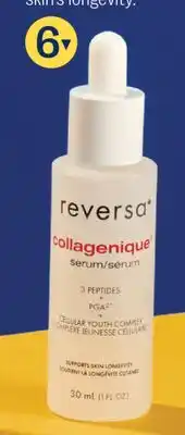 Jean Coutu REVERSА COLLAGÉNIQUE Serum offer