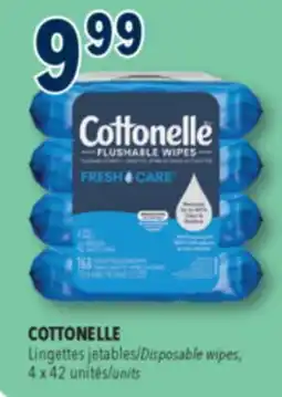 Familiprix COTTONELLE Disposable wipes offer