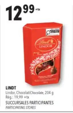 Familiprix LINDOR Chocolate offer