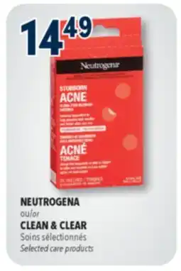 Familiprix NEUTROGENA or CLEAN & CLEAR offer