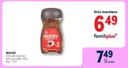 Familiprix NESCAFÉ Rich instant coffee offer