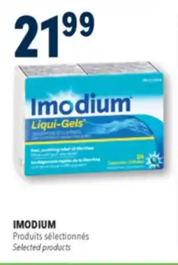Familiprix Imodium fast, soothing relief of diarrhea capsules 24un offer