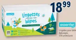 Familiprix Essentiel baby wipes fragrance free 576un offer