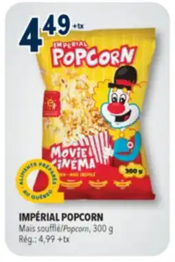 Familiprix Impérial Popcorn movie offer