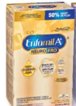 Familiprix Enfamil A+ NeuroPro Milk-based Iron Fortified infant formula 0 months + powder add water Refills offer