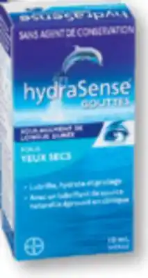 Familiprix HYDRASENSE Selected eye drops offer