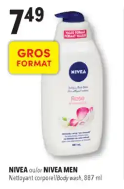Familiprix Nivea body wash cream Rose & Almond Oil offer