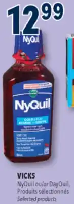 Familiprix Vicks NyQuil cold & flu cherry flavour liquid offer