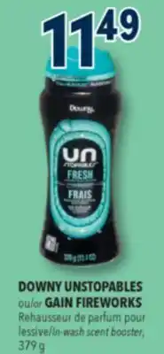 Familiprix Downy Un Stopables fresh in-wash scent booster offer