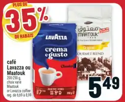 Marché Adonis café Lavazza ou Maatouk | Maatouk or Lavazza coffee offer