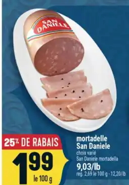 Marché Adonis mortadella San Daniele | San Daniele mortadella offer
