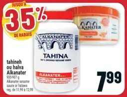 Marché Adonis tahineh ou halva Alkanater | Alkanater sesame sauce or halawa offer