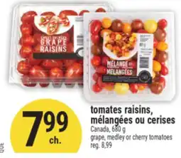 Marché Adonis tomates raisins, mélangées ou cerises offer