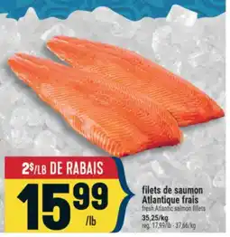 Marché Adonis filets de saumon Atlantique frais | fresh Atlantic salmon fillets offer