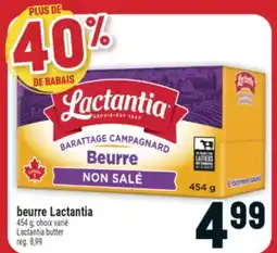 Marché Adonis BEURRE LACTANTIA | LACTANTIA BUTTER offer