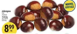 Marché Adonis châtaignes | chestnuts offer