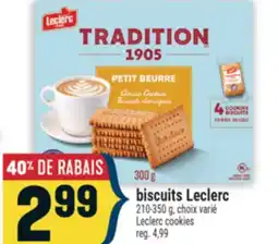 Marché Adonis BISCUITS LECLERC | LECLERC COOKIES offer