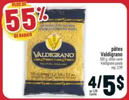 Marché Adonis pâtes Valdigrano | Valdigrano pasta offer