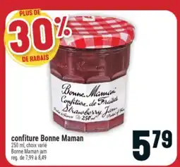 Marché Adonis confiture Bonne Maman | Bonne Maman jam offer