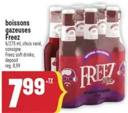 Marché Adonis boissons gazeuses Freez | Freez soft drinks offer