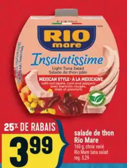 Marché Adonis SALADE DE THON RIO MARE | RIO MARE TUNA SALAD offer