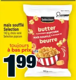 Super C maïs soufflé Selection | Selection popcorn offer