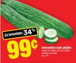 Super C concombre sans pépins | seedless cucumber offer